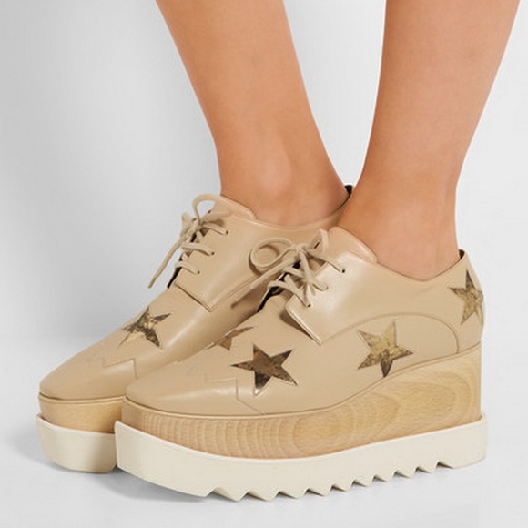 NEW Stella Mccartney Elyse Star Sneaker - Picture 1 of 10